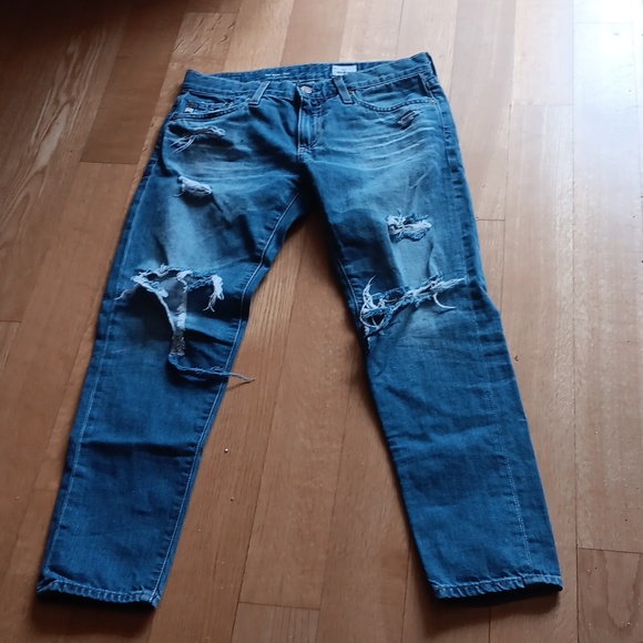 A G Adrriano Goldschmied Denim - AG,Adriano Goldschmied  ,The Nikki Crop Jean 26R